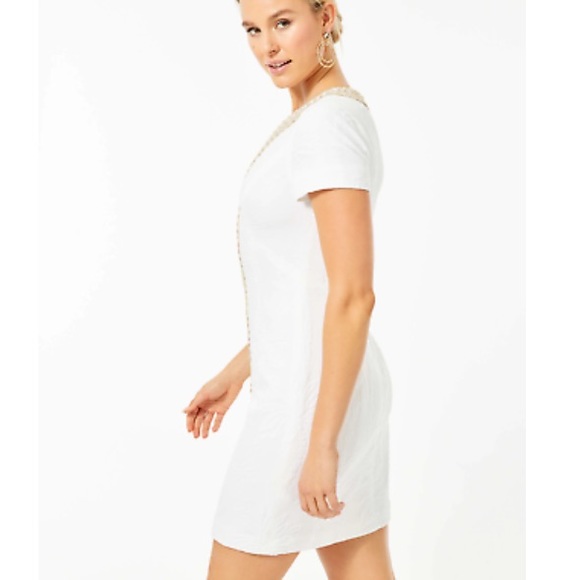 Host Pick NWT Lilly Pulitzer Arie Stretch Shift Dress - Picture 4 of 9
